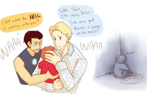 One, the boy was an innocent civilian caught in a bad situation. . Avengers fanfiction tony secret family